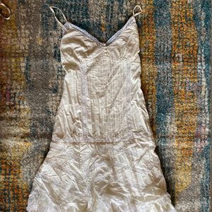 Cream summer dress